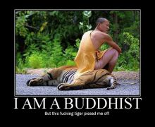 Tiger buddhist Lindsay lohan