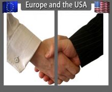 Europe usa handshake