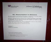 University school masturbation