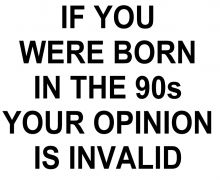 90s opinion age