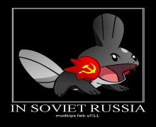 In soviet russia mudkip