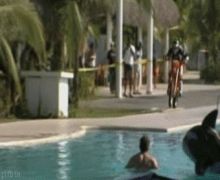 Motorcycle jesus pool