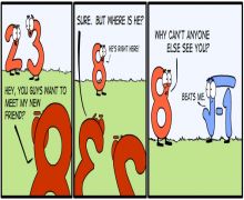 Math joke comic