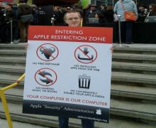 Anti apple sign
